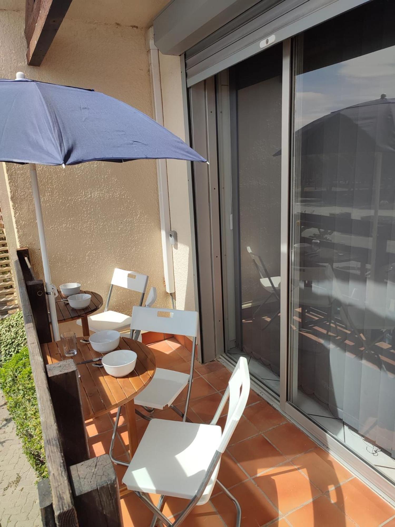 Studio Mezzanine Le Barcares Bagian luar foto